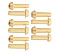 HOMSFOU 10 Pièces Support de Tube à Mèche Vintage en Alliage | Installation Facile, Résistance à Rouille, pour Lanternes au Kérosène et Lampes à Alcool, Atelier