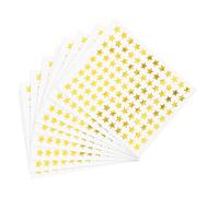 HOMSFOU 100 feuilles Autocollants Pentagramme Stickers de Récompense pour École Bureau et DIY Décoration Pratique et