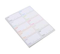 HOMSFOU 100 Feuilles Étiquettes Amovibles pour Congélateur Papier Synthétique Résistant à Eau Stickers Faciles à Décoller pour Bouteilles Sacs et Contenants Alimentaires pour Organisation