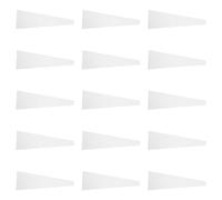 HOMSFOU 100 Paquet D'emballage pour Fleurs Transparents en Plastique Imperméable, Taille 1, pour Bouquets, Utilisation Professionnelle Fleuriste, Emballage Présent Pratique et Résistant,