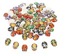 HOMSFOU 100 Pièces Cabochons Verre Diy Motif Masque Accessoires pour Fabrication de Bijoux et Artisanat