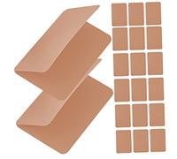 HOMSFOU 100 Pièces Cartes de Vides Papier Kraft Cartes Invitation à Plier pour Fêtes et Messages Personnalisés pour Remerciements et Diy