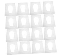 HOMSFOU 100 Pièces Couvre Siège Jetables Protection Portable pour Publiques Coussin de Pratique pour Hôtels Bureaux et Voyage