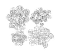 HOMSFOU 100 pièces Kit de Fabrication de Bracelets avec Breloques Perles à Charms et Accessoires DIY pour Création de Bijoux pour Activités de Groupe et Souvenirs Personnalisés