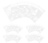 HOMSFOU 100 Pochettes Transparentes pour Cartes 58x89 Mm Protections Anti-rayures pour Cartes de Jeu et Photos Sachets Protège-cartes Photo Lot de 2 X 50 Pièces, Rangement Sécurisé