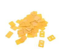 HOMSFOU 100pcs Double Sided Adhesive Tape for US Electrical Plugs - Residue-Free, Moistureproof Fixing Tape for Home, Office, Crafts and Screen Repairs