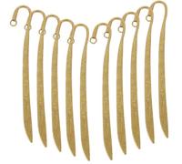 HOMSFOU 10pièces Breloques pour Marque-page et Pendentif Accessoires de Création de Bijoux Fournitures DIY pour Projets Artistiques