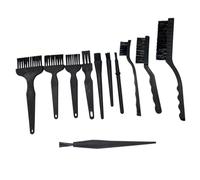 HOMSFOU 11pièces Pinceaux Antistatiques pour Nettoyage De Téléphones Circuits Et Ordinateurs Brosse De Maintenance La Poussière Et Résidus