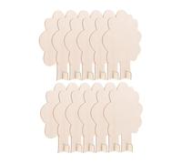 HOMSFOU 12 pièces Arbres à Peindre DIY Modèles Arbres Non pour Décoration et Garçon Fille Matériaux Artistiques et Simples pour Fêtes et Ateliers