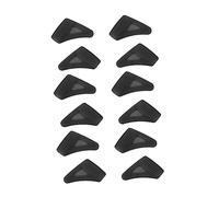 HOMSFOU 12 pièces Coussinet Antidérapant Silicone pour Lunettes Lot de Embouts de Maintien pour Montures de Lunettes Conception Durable et Pratique
