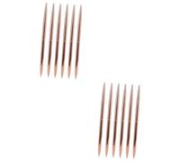 HOMSFOU 12 pièces Stylo à Bille Double Tête Rotation pour École et Bureau Couleur Rose Doré