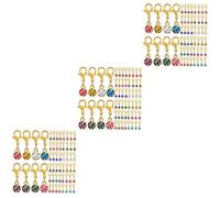 HOMSFOU 144pièces Pendentifs Pour Création De Bijoux Charms Colorés Naissance Pour Colliers Et Bracelets Diy