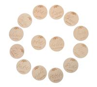 HOMSFOU 14pièces Lot de Cartes Mensuelles pour Photos Garçon Fille Cartes Étapes