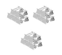 HOMSFOU 15 Pièces Clips de Séparation Acier Inoxydable pour Toile à Huile Ensemble de Support Pratique pour Artistes Outils de Peinture Ergonomiques pour Toile Humide et Sèche