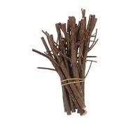 HOMSFOU 15 Pièces de cône de pin de Noël naturelles Matériels bifurquer des bâtons faux pommes de pin bricolage bâtons de Noël pour Journal