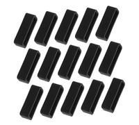 HOMSFOU 15 Pièces Silicone Watch Band Holder Rings Quick Release Replacement Keepers For Smart Wristbands Adjustable Sport Accessories