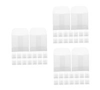 HOMSFOU 150 Pièces Enveloppes Transparentes Mini Pochettes pour Bijoux et Étiquettes pour Stockage à Magasin pour