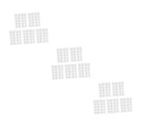 HOMSFOU 15pièces Boîte à Perle De Laine Plateau De Transport Antichoc Pour Pour Usage Domestique Sans Papier Blanc