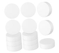 HOMSFOU 18 Pcs Cercles Mousse pour Gâteaux Disques Mousse Ronds pour Projets Manuels Décoration de Gâteaux Modélisation et Arts Créatifs