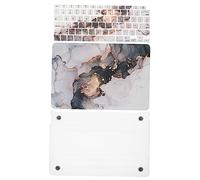 HOMSFOU 1ensemble Housse De Protection Marbre pour avec Protection Clavier Compatible Design Et Aux Chocs
