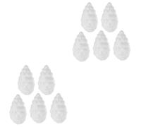 HOMSFOU 2 Ensembles Boules De Polystyrène Durables Pour Diy Matériel De Modélisation Pour Classes Manuelles Et Activités Familiales 5 Pièces * 2