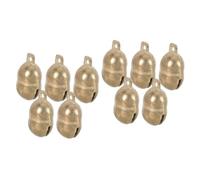 HOMSFOU 2 Ensembles Cloche Pour Animaux De Compagnie Mariage Petit Sonnette Cloche De Chien Cloches Animal De Compagnie Collier De Chien Chiens Cuivre Yellow 5 Pièces * 2