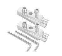 HOMSFOU 2 Ensembles Extracteur de Vis Cassées Robuste pour Robinet et Tuyau Outil Polyvalent pour Réparation Plomberie Cuisine et Salle de Bain Kit Complet avec Extracteur de Filetage