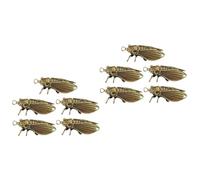HOMSFOU 2 Ensembles Porte Clé Cicada Lot De Décorations Intérieures Pour Voiture Accessoires Élégants Pour Clés Pour Table Et Bureau 5 Pièces * 2