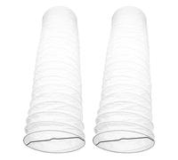 HOMSFOU 2 Pièces Abat-jour pour Salons pour et Design Simple et Élégant Lampadaire en Papier Blanc Installation Facile et Maisons D'hôtes