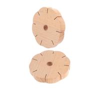 HOMSFOU 2 pièces Bracelet Knitting Disc DIY Tool Portable Small Wooden Board For Easy Handcrafting Suitable For Beginners And Craft Enthusiasts