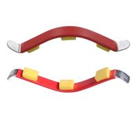 HOMSFOU 2 Pièces Éparpilleur à Cordes de Guitare Amélioré, Acier | Outil de Réparation pour Guitare Acoustique et Ukulélé, Protège le Manche, Cale les Cordes Patins