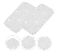 HOMSFOU 2 pièces Moule Silicone pour Pendentif Deau Lot de Moulages pour Création de Bijoux DIY Flexible et Réutilisable Moule à Bijoux Artisanaux