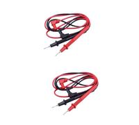 HOMSFOU 2 Pièces Multimètre Testeur Balais Petit Usage Intensif Multimètre Numérique Câble Universel Fils De Accessoires Lanterne De Papier Sondes