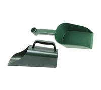 HOMSFOU 2 Pièces Pelle à Sol Plastique pour Jardinage de Outil Pratique pour Plantes et Fleurs Pelle Multifonctionnelle Robuste pour Creuser et Transporter la Terre