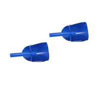 HOMSFOU 2 Pièces Pelle de Jardin Acier Outil pour Creuser Jardiner Accessoire Compact pour Activités Extérieures Camping