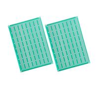 HOMSFOU 2 pièces Plaque Pcb Simple Face pour Soudure DIY Circuit Imprimé Professionnel à Cinq Planche Pratique pour Projets Électroniques