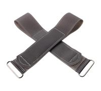 HOMSFOU 2 Pièces Sangle de Fitness, Sangle de Pied pour Vélo Elliptique et Rameur, Nylon Polyester, Réglage Auto-adhésif, Soutien Renforcé, Stabilité Accrue, Accessoires de Gym à Domicile