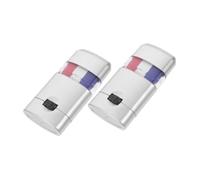 HOMSFOU 2 Pièces Stylo peint au visage Sticks de peinture marqueurs de maquillage peinture pour le visage bleu rouge de peinture pour le visage et le corps Peinture à l'huile