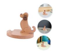 HOMSFOU 2 Pièces Support Téléphone Chien Porte Smartphone Stable et Compact Massif pour Bureau Support Téléphone Portable Décoratif pour Table et Bureau