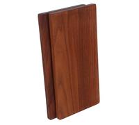 HOMSFOU 2 Pièces Walnut Plywood Sheets Thick Wood Panels For Diy Cutting Engraving Painting Unfinished Solid Wood Boards For Craft Furniture Projects