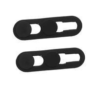 HOMSFOU 2 Pièces Webcam Cover Slide Slider Privacy Protection for Laptop Phone Tablet with Reusable Adhesive Fit
