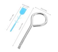 HOMSFOU 20 Ensemble Fire Extinguisher Tamper Seals and Pull Pins Iron Cotter Pins Plastic Seals for Fire Safety Equipment in Homes Offices Public Areas