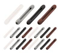 HOMSFOU 20 Paires Embouts de Branches pour Lunettes en Silicone | Maintien Discret, Accessoires pour Lunettes, Usage Natation et Sport Extérieur, Style Simple pour Famille