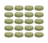 HOMSFOU 20 Pièces Jouets à Mâcher Lapin Jouets en Herbe de Lapin Biscuits D’Herbe Verts Broyage des Dents Digestion et Lapereaux