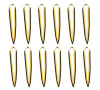 HOMSFOU 20 Pièces Ruban de médaille pour les récompenses de fête avec clips à pression en polyester, antidérapants, pour compétitions sportives et conférences