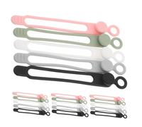 HOMSFOU 20 Pièces Vies De Gestion Des Câbles Rangement Cable Silicone
