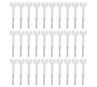 HOMSFOU 200 Pinceaux à Ongles Longs Ovales Doux pour Vernis et Huile, Outil de Manucure Professionnel, Rechange Pratique pour Nail Art et Gel, Kit Complet pour Usage Personnel