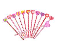 HOMSFOU 24 Pièces Crayon D'écolier Crayon pour Garçon et Filles Hb en Bois, Lot pour Écrire et Dessiner, Taillé Facilement, Design Ergonomique, École et Maison, Plusieurs styles
