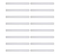 HOMSFOU 25 Bâtonnets de Housse de Canapé en Écume Blanche Élastique, Design Polyvalent pour Fixation de Meubles et Décoration Intérieure à Domicile