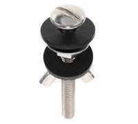HOMSFOU 25 pièces Kit Joints Coniques Caoutchouc pour Boulons Wc Rondelles Étanches Durables pour Réservoir de Chasse Eau Remplacement Facile et Accessoires de Fixation pour Toilette